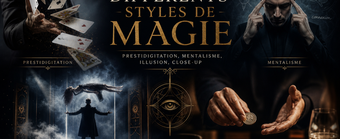 Différents styles de magie