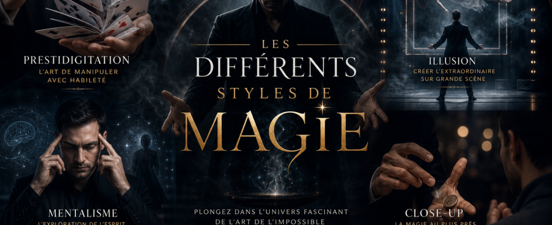 Différents styles de magie